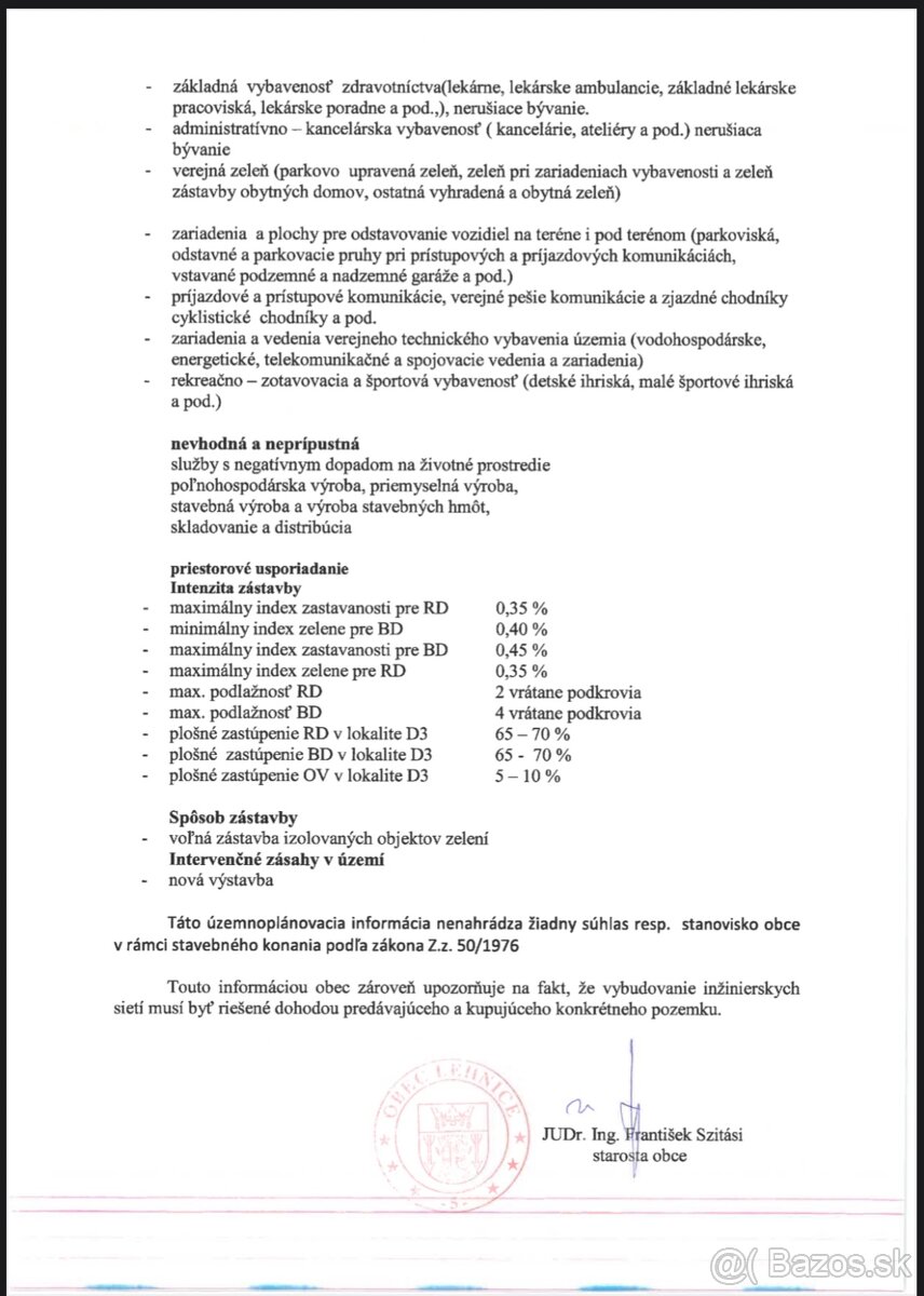 Predám stavebný pozemok v novovzniknutej časti Lehníc - 6