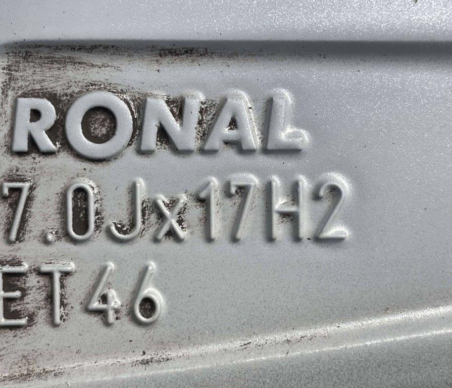 Orig.skoda alu disky 5x112 205 55 R17 Letné - 6