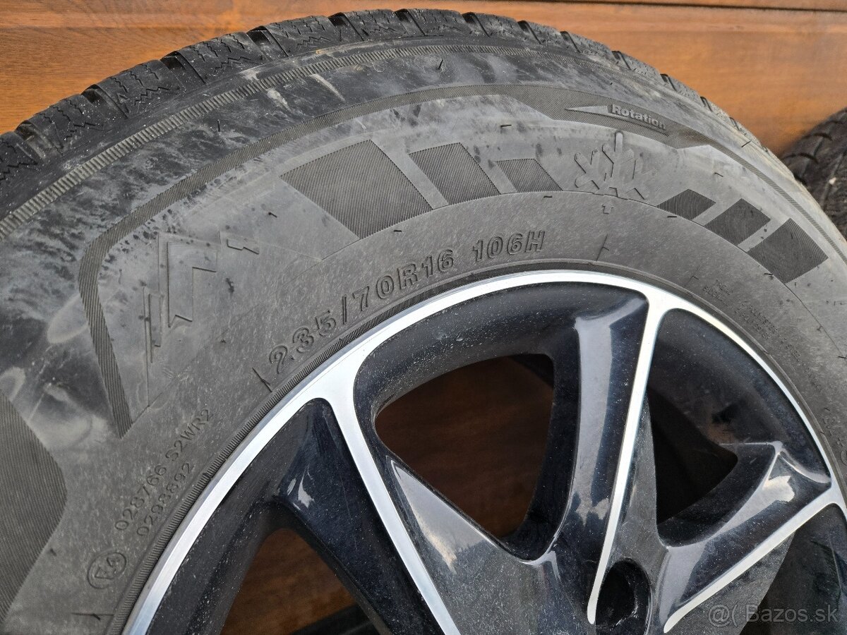 Disky 5x114,3 pneu 235/70 R16 - 6
