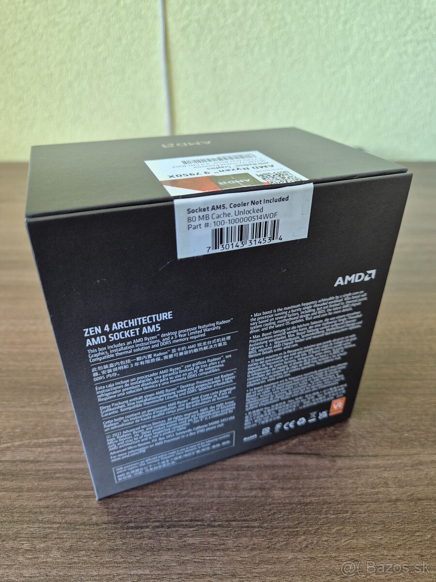 AMD AM5 Ryzen 9 7950X 16-Core - 6