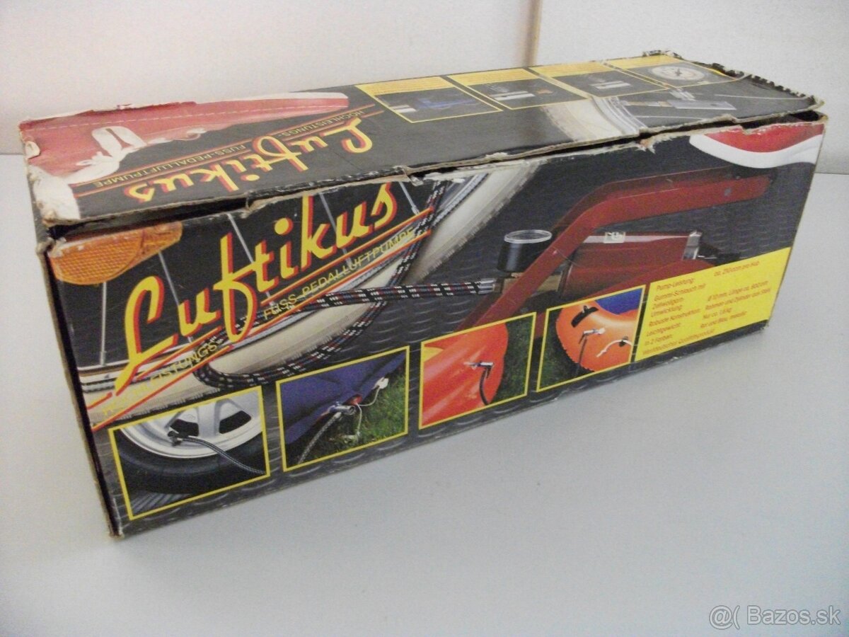 Nožná retro pumpa(hustilka). - 6