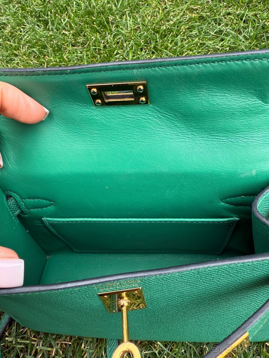 Hermes mini kelly epsom leather - 6