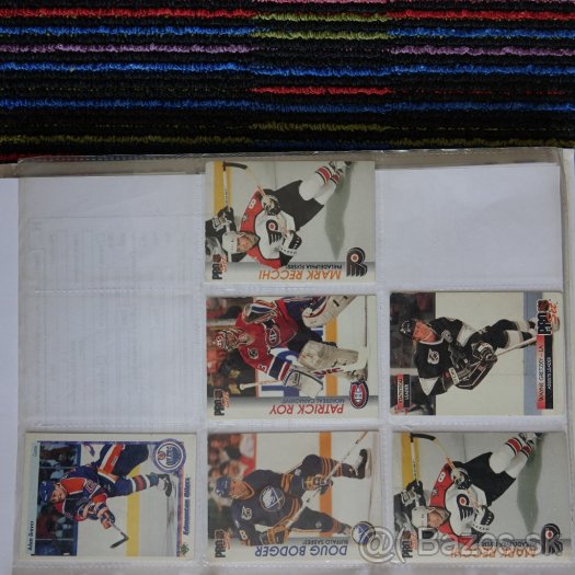 Predam HOKEJOVE KARTIČKY MIX Parkhurst, Score, Pro Set, APS - 6