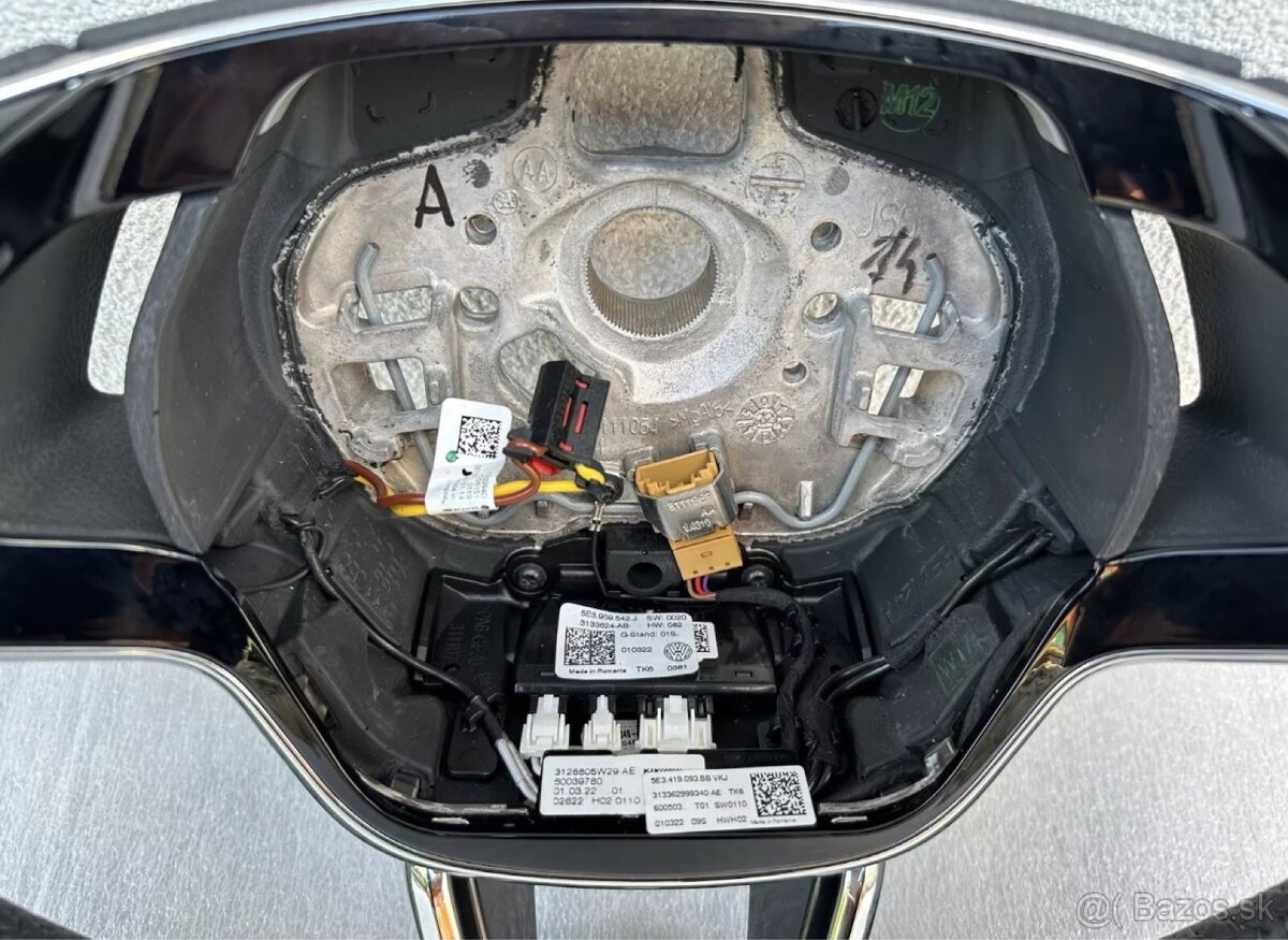 Volant zrezany dsg skoda octavia IV vyhrievany RS - 6