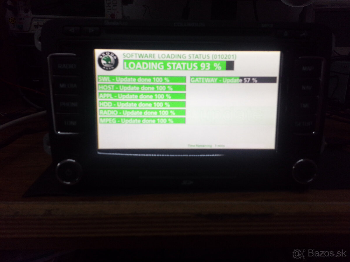 RNS 510 VW,SKODA,SEAT -Oprava radii - 6