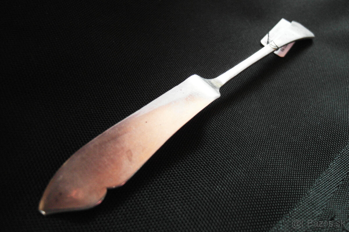 Dezertný nôž, nožík striebro - 6