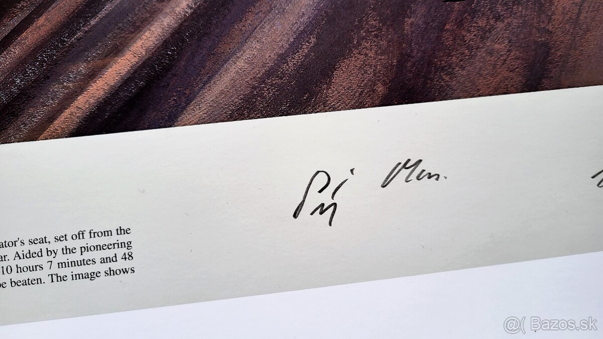 Denis Jenkinson a Stirling Moss Mercedes Mille Miglia 1955 - 6