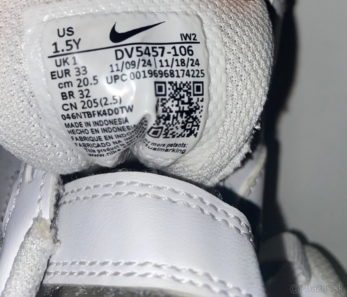 Nike botasky velkost 33 (20,5 cm) - 6