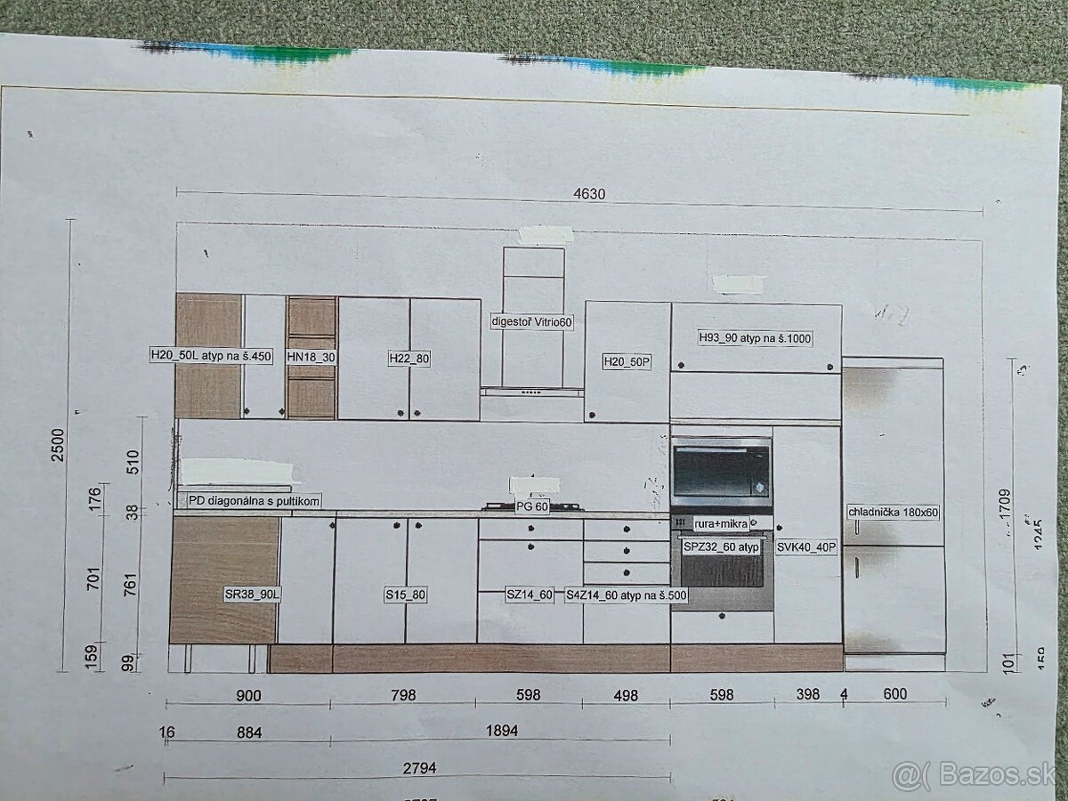 Kuchynská linka - 6