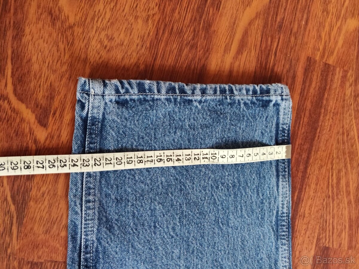 Pull&Bear straight jeans – dámské džíny s vysokým pasem, vel - 6