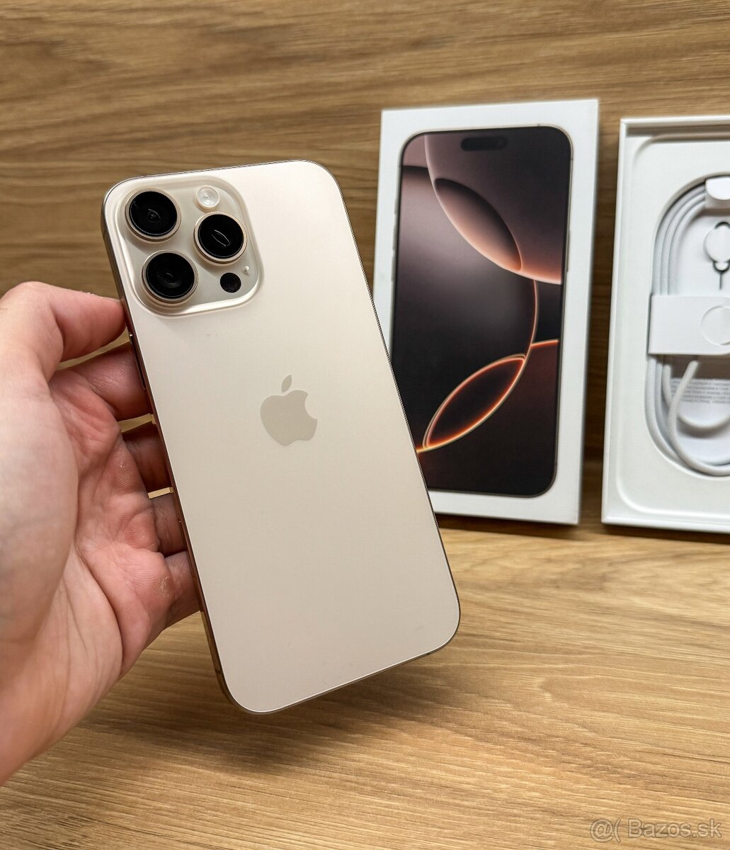 iPhone 16 Pro Max 512GB Desert Titanium - záruka - 6