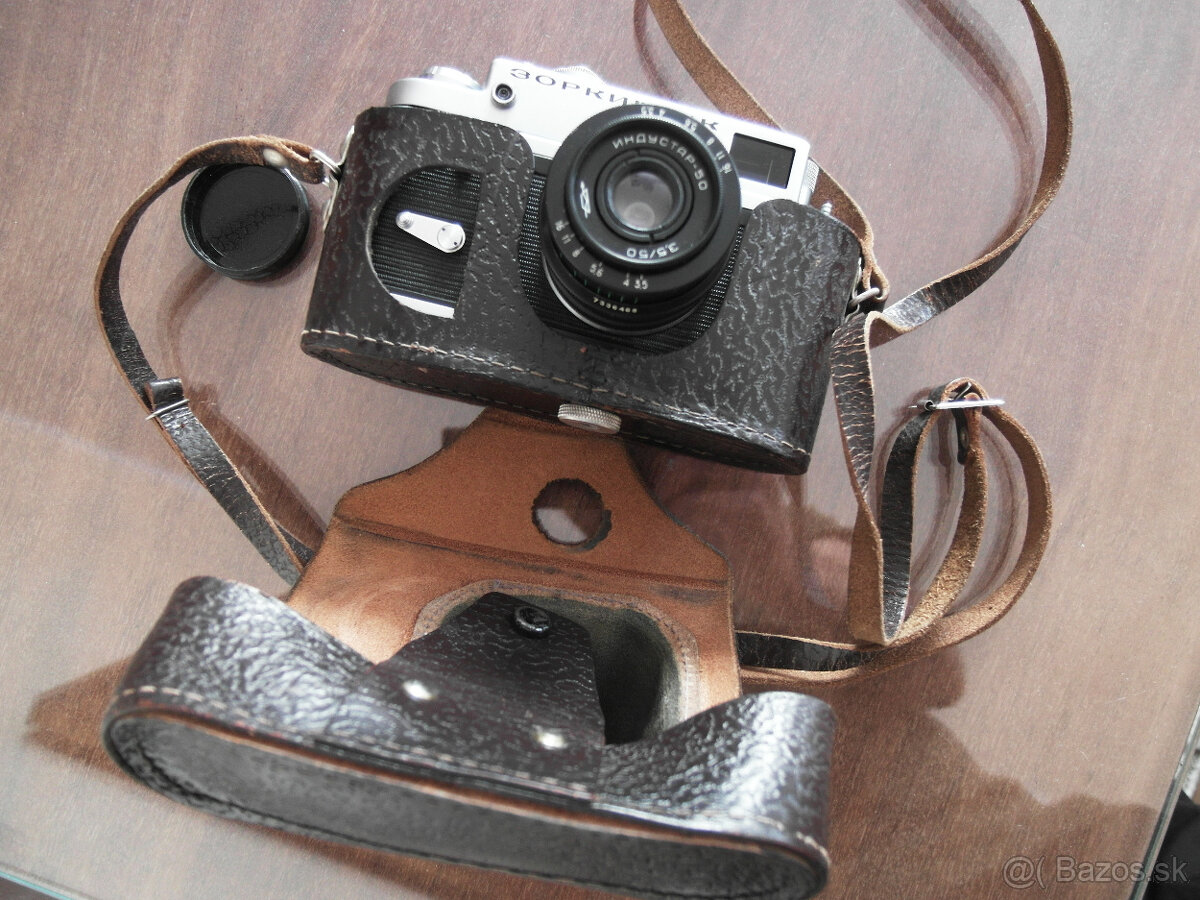 Starý fotoaparát Zorki 4K - 6