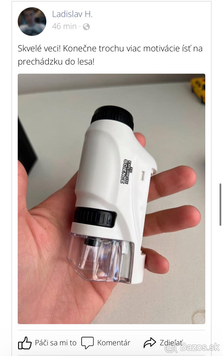 REZERVE Detsky mikroskop NOVÝ (zabalený) - 6