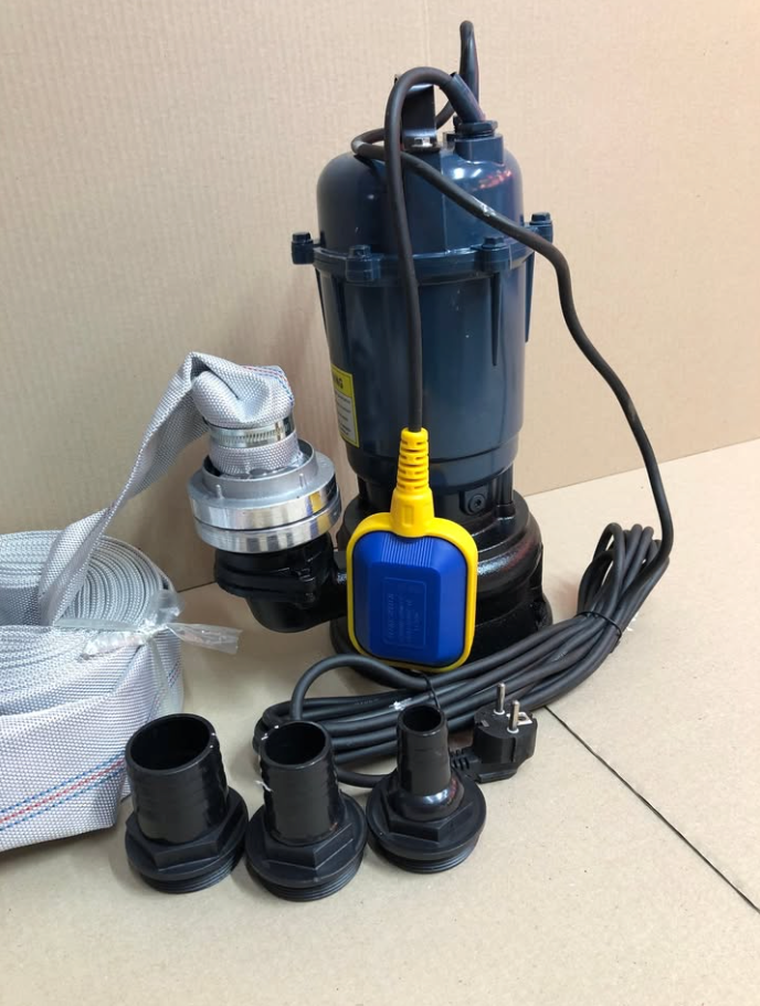 Ponorné kalové čerpadlo s vnútroným drvičom s plavákom - 6