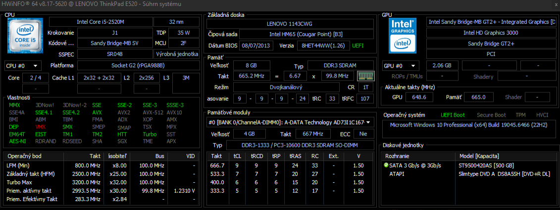 Lenovo ThinkPad E520 - 6