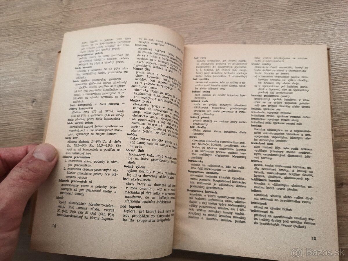 Banícky terminologický slovník 1955 - 6