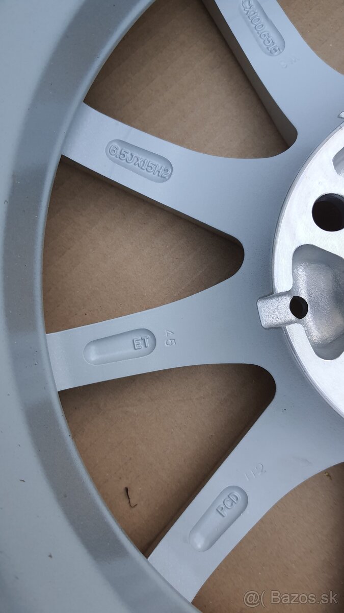 Elektrony R15 5x112 PRO-LINE WHEELS//NOVÉ// - 6