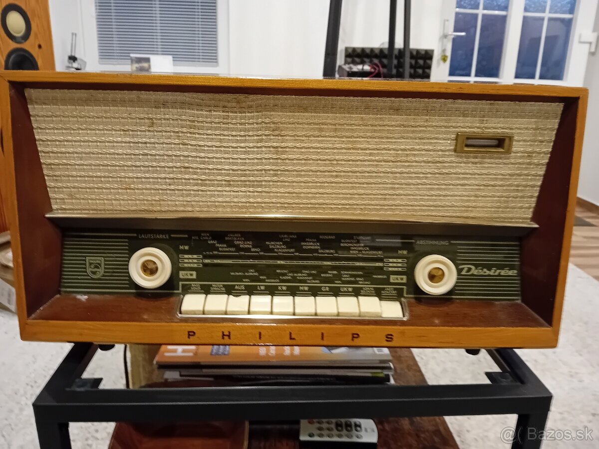 Predám elektrónkové rádio Philips Désirée - 6