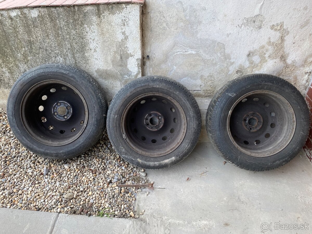 Plechové disky R15 4x95 6,5J 195/65R15 - 6