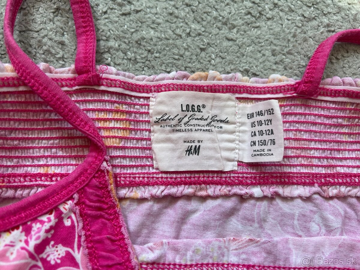 Letné šaty veľ. 146/152 3ks - 6