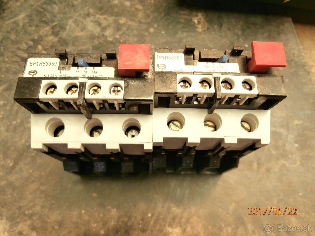 Ochrany motorov od 0,63A do 32A a viac. - 6