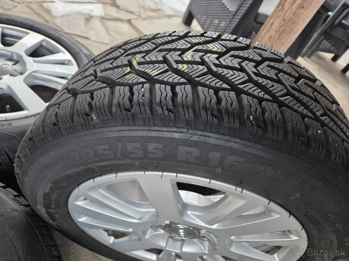5x112 R16 225/55/R16 zimná sada audi a6 - 6