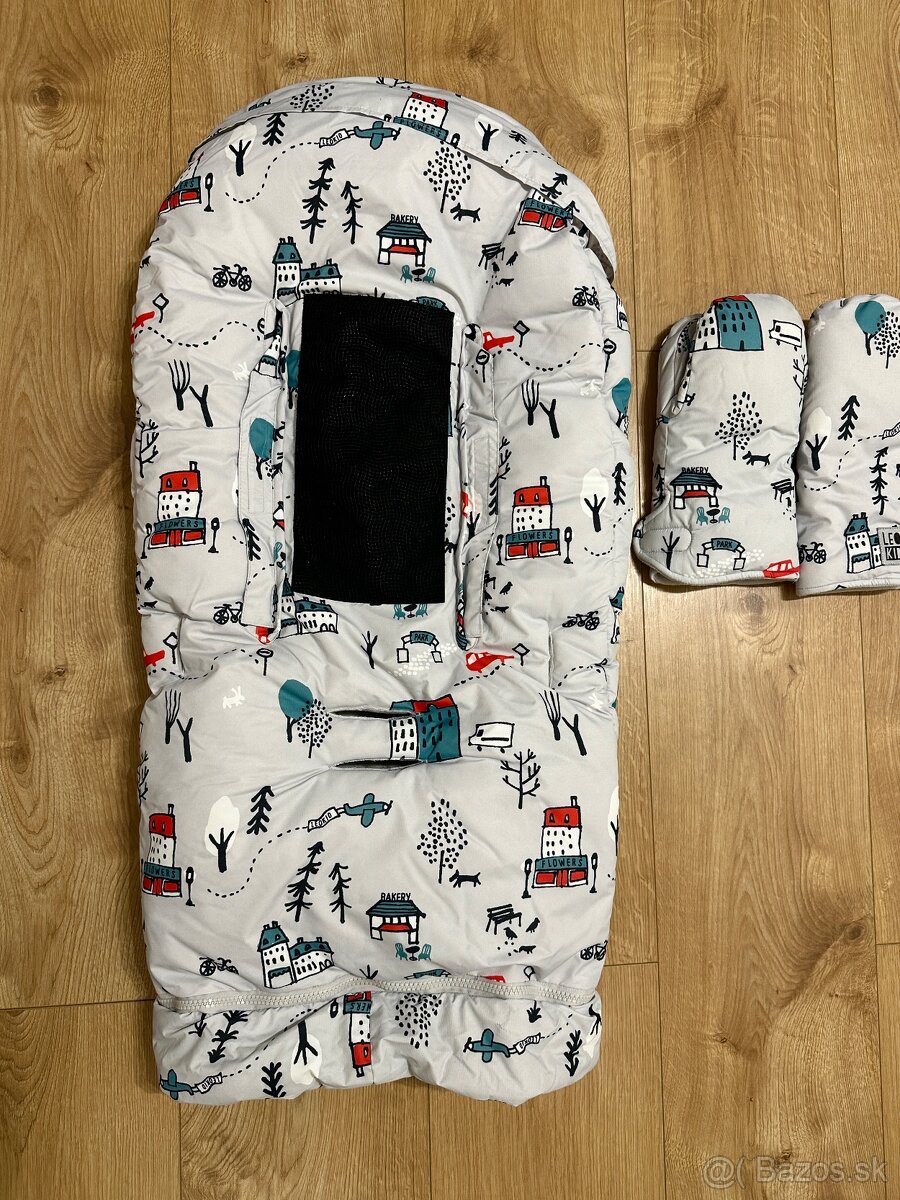 Detský fusak zimný LEOKID☃️ + rukavice - 6