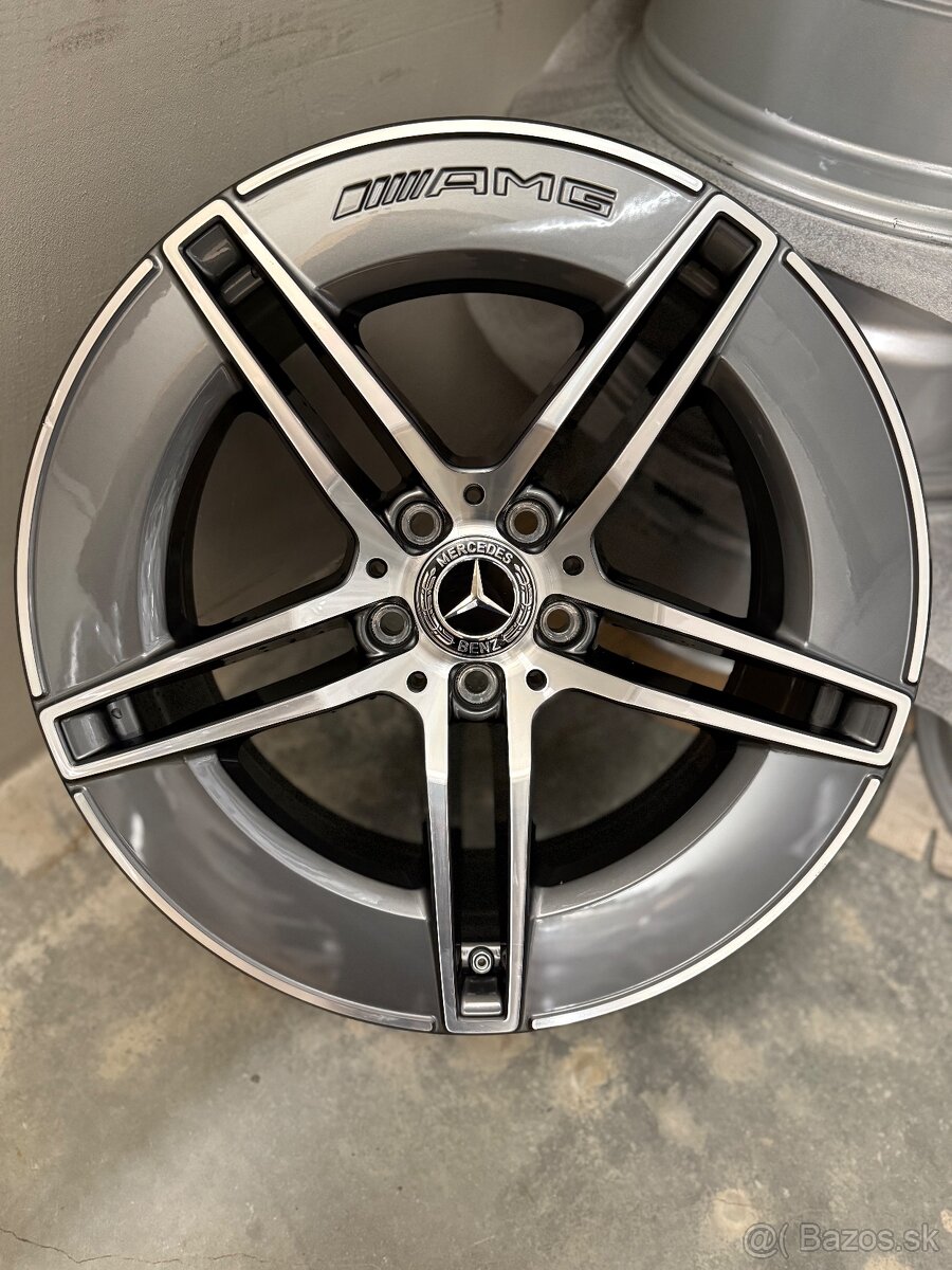 Hliníkové disky 5x112 R19 Mercedes Benz E Clas W214 S214 AMG - 6