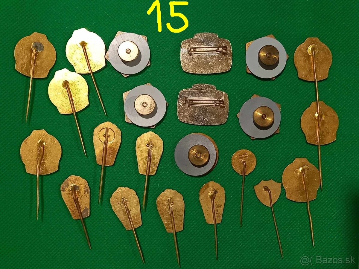 Odznaky - konvolut č. 3 - 6