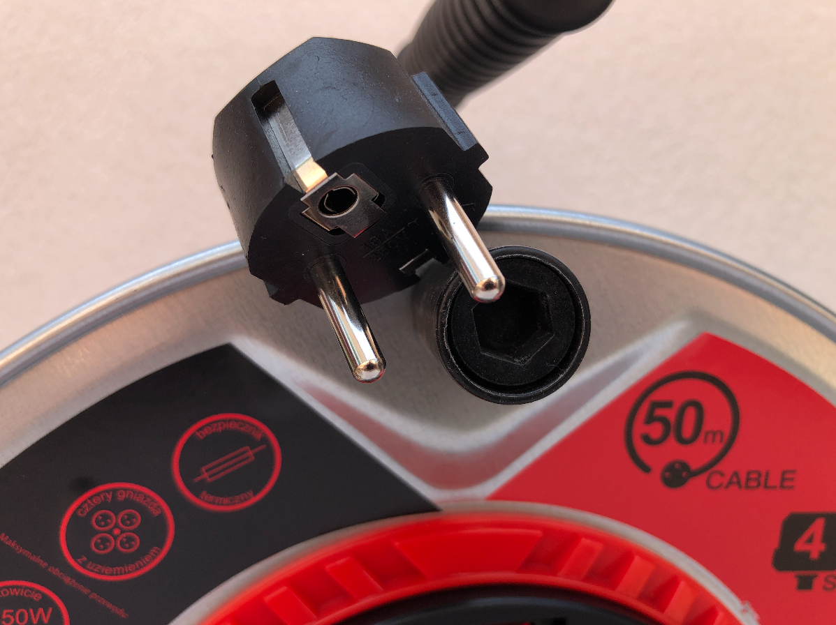 Predlžovacie káble bubon 25m a 50m - 6