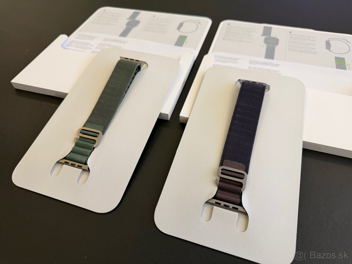 Predám remienky na Apple Watch Ultra 1, 2, 3 - 6
