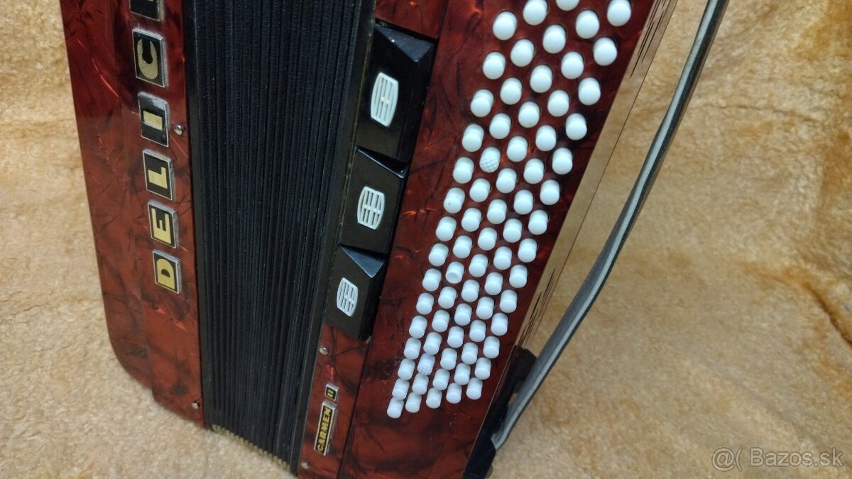 Harmonika akordeon Delicia Carmen II - 80 bas. - 6