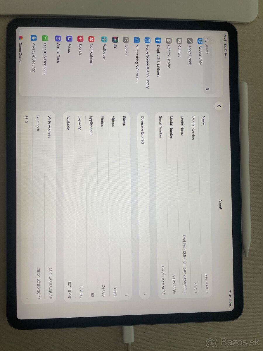 iPad Pro 12,9” 4. gen. (2020) 512 GB - 6