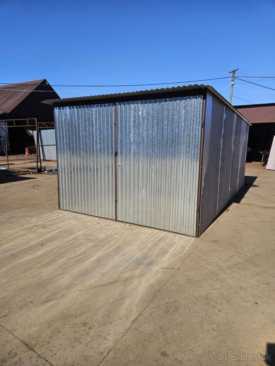 Akcia- plechová garáž v 2.triede - 6