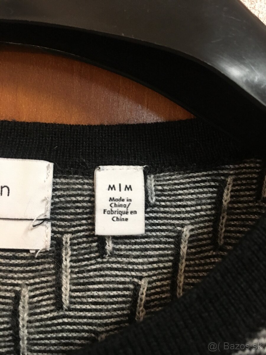 CALVIN KLEIN originál merino damsky svetrik S/M - 6