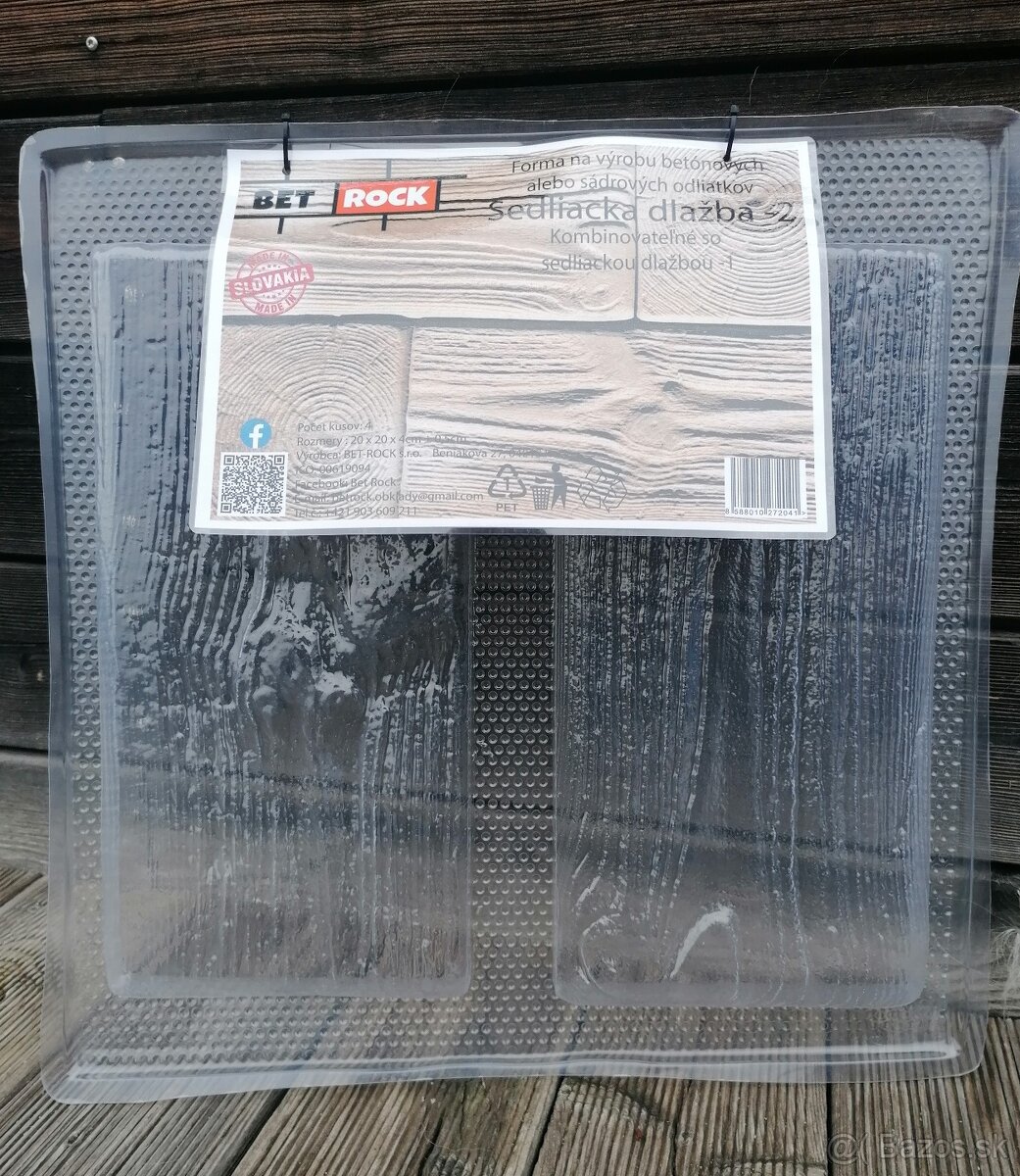 Forma na sedliacku drevenú dlažbu - 6