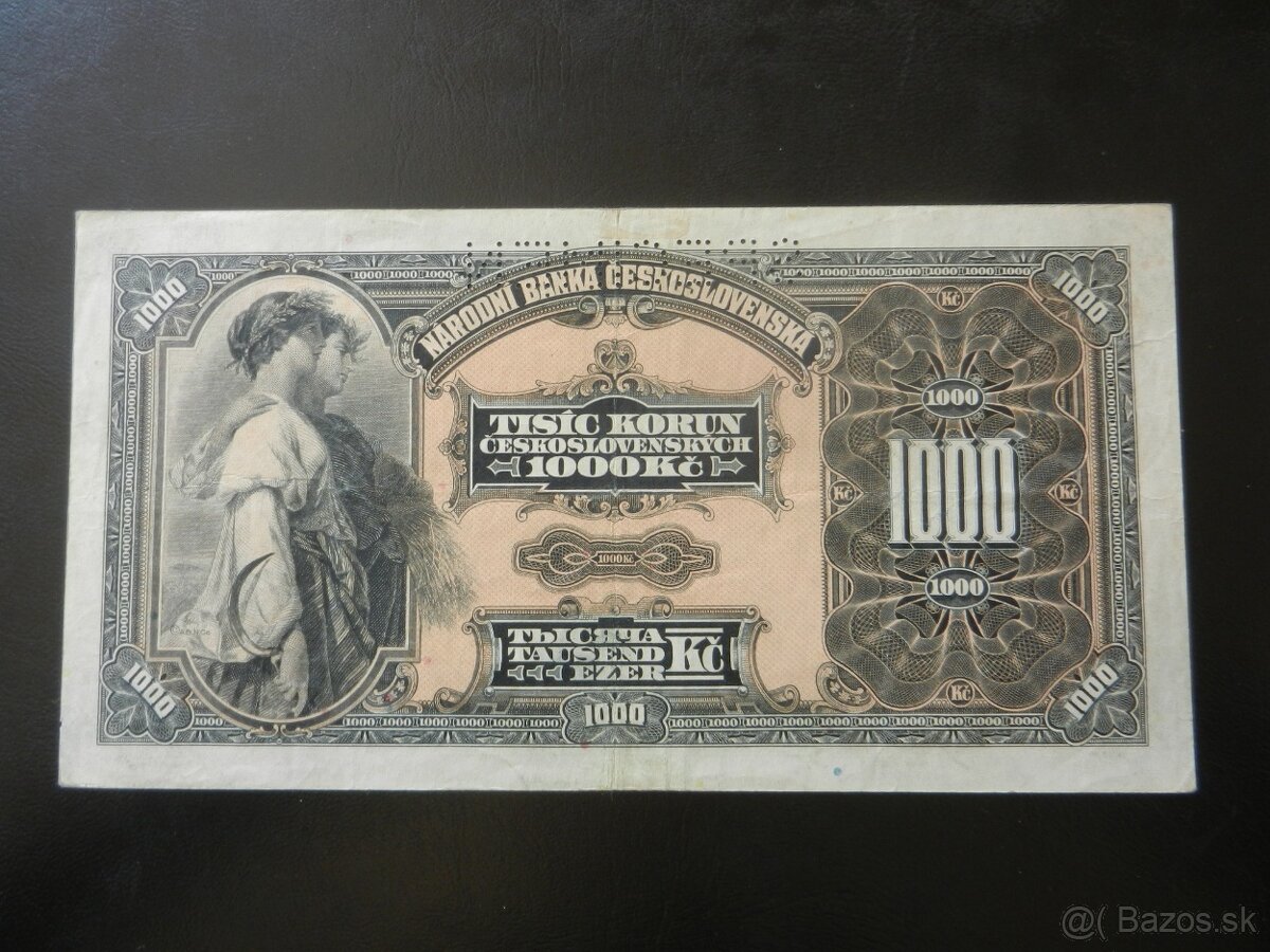 Bankovky 1 republika 22... - 6