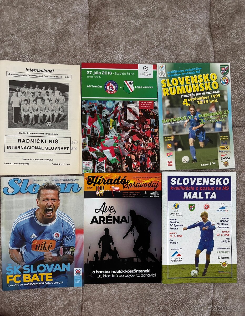 Futbalové programy - 6