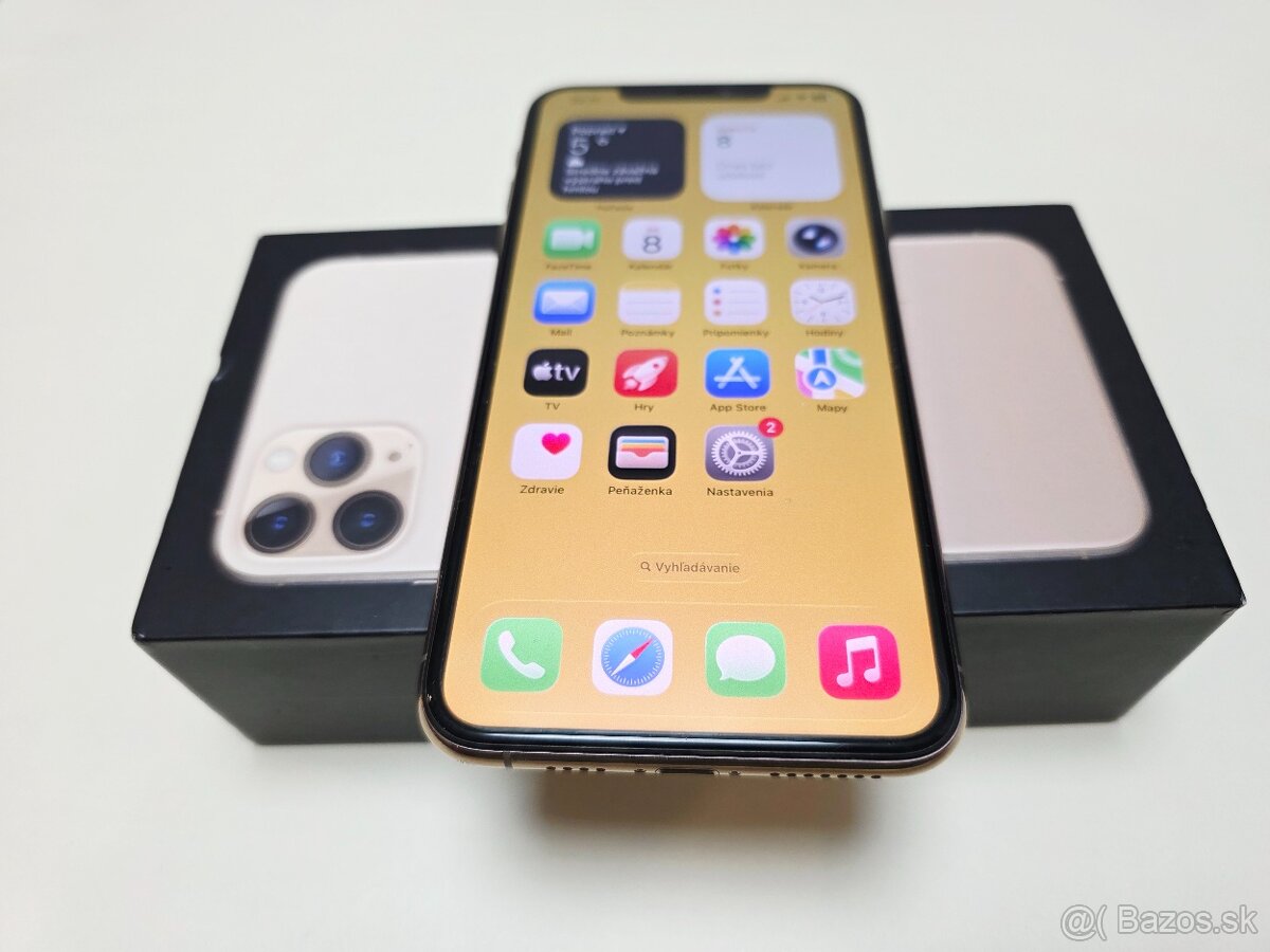 APPLE IPHONE 11 PRO MAX GOLD 64GB,ZDRAVIE BATERKY 100% - 6
