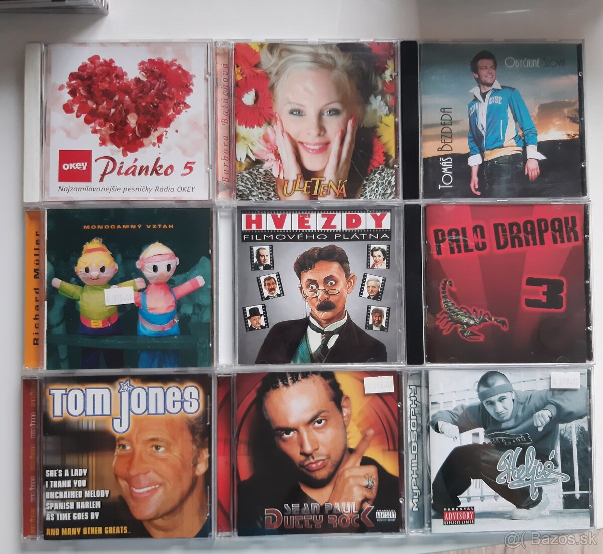 REDUKUJEM ZBIERKU CD kus od 5€ - 6