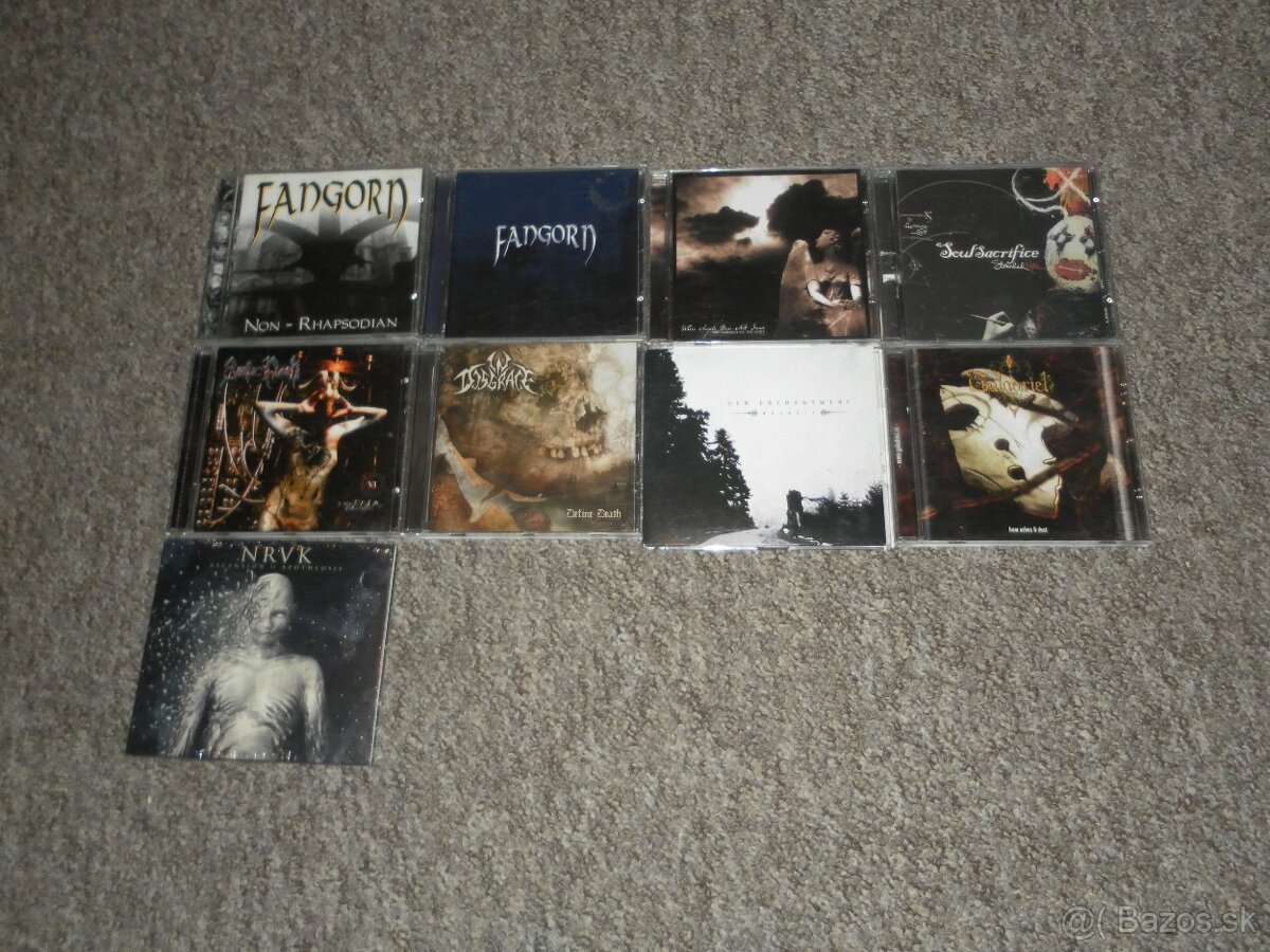 predám originálne metal cd cena dohodou - 6