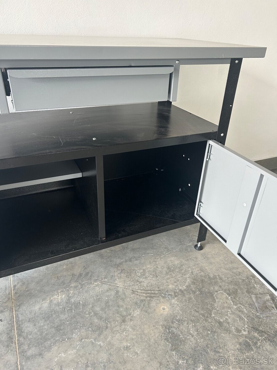Pracovný dielensky stol ponk 110cm - 6
