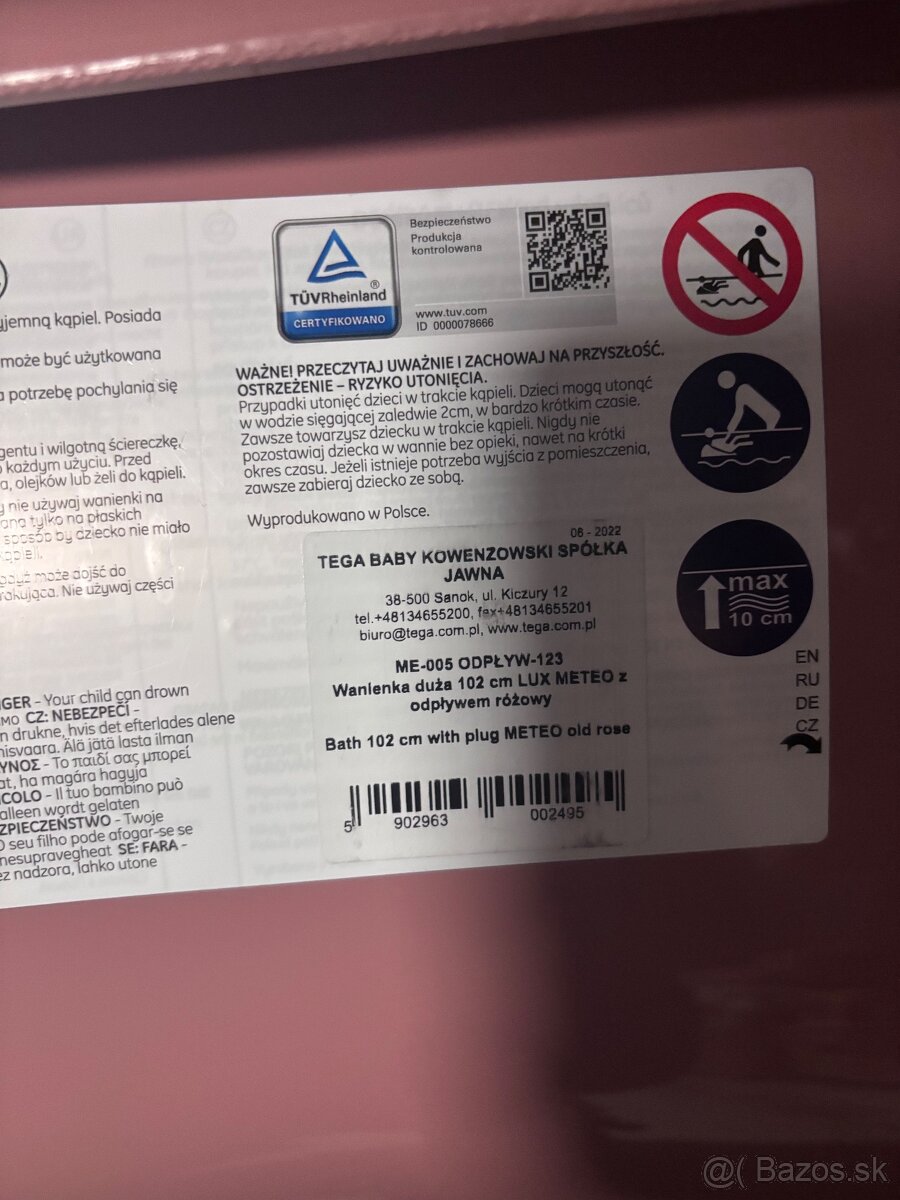 Vanička na kúpanie bábätka - 6