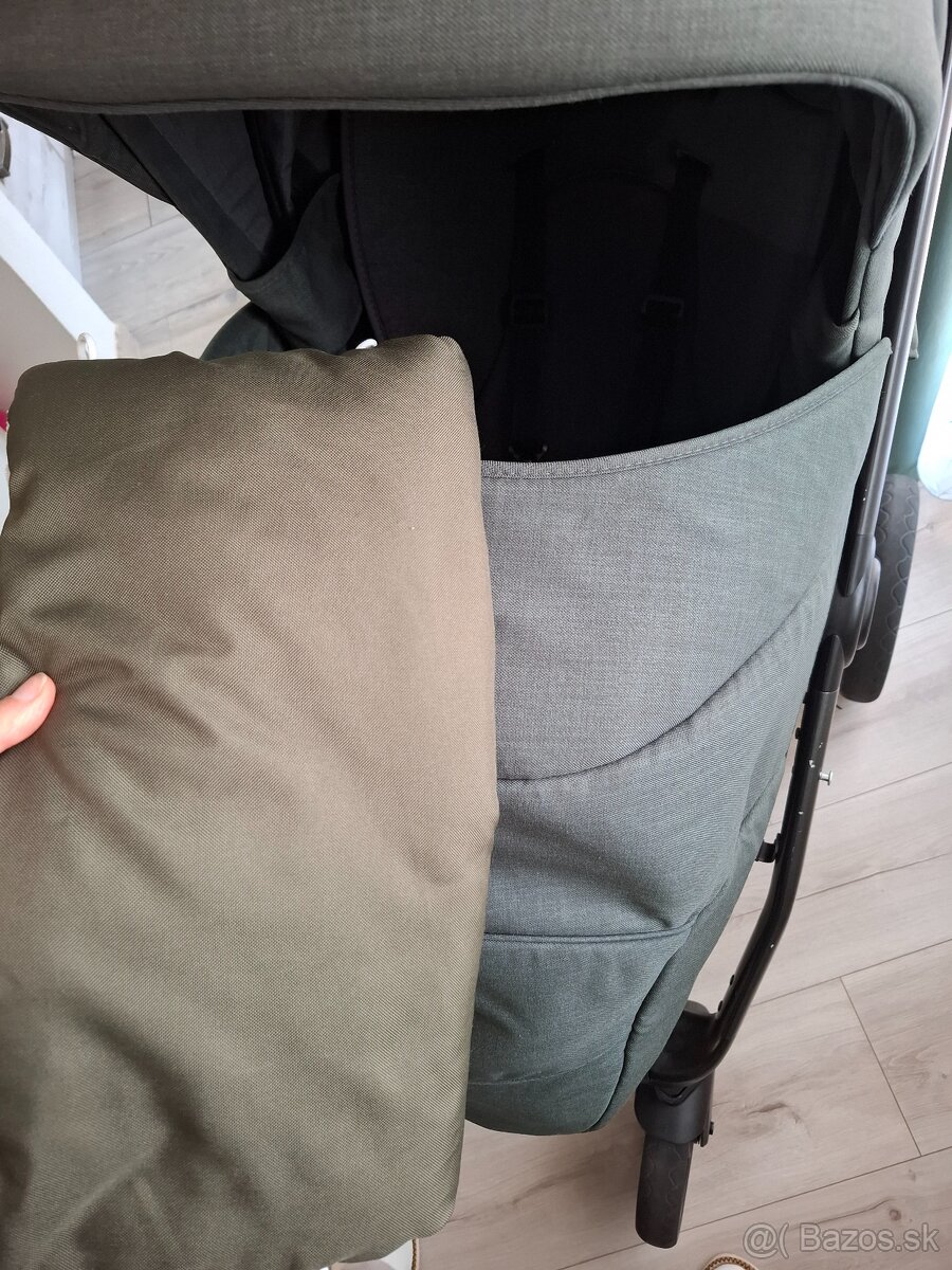 Predám kočík Roan coss night green - 6