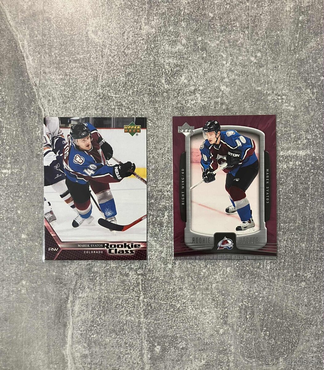 Hokejové kartičky Slováci v NHL 3 - 6