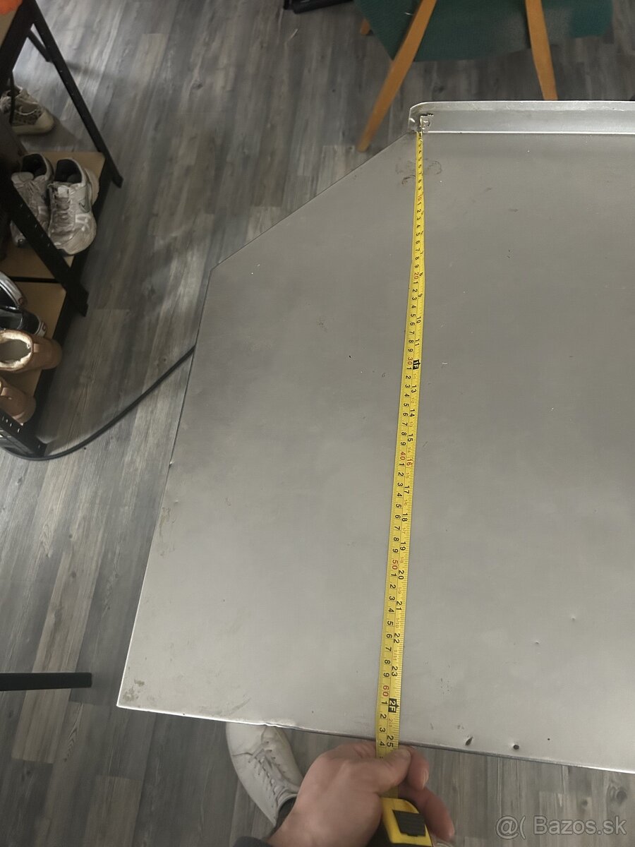 nerezovy rohovy stol - 6