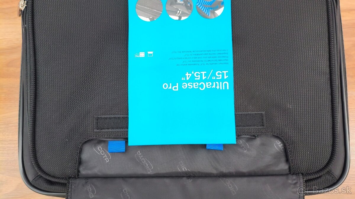 Kvalitná taška Dicota na 14“-15,6“ notebook, čierna - 6