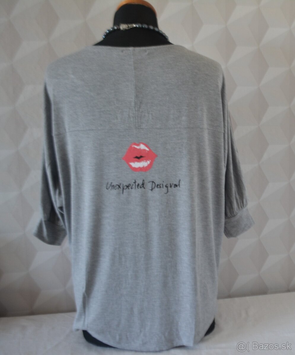 Tričko oversize Desigual, veľ. M - 6