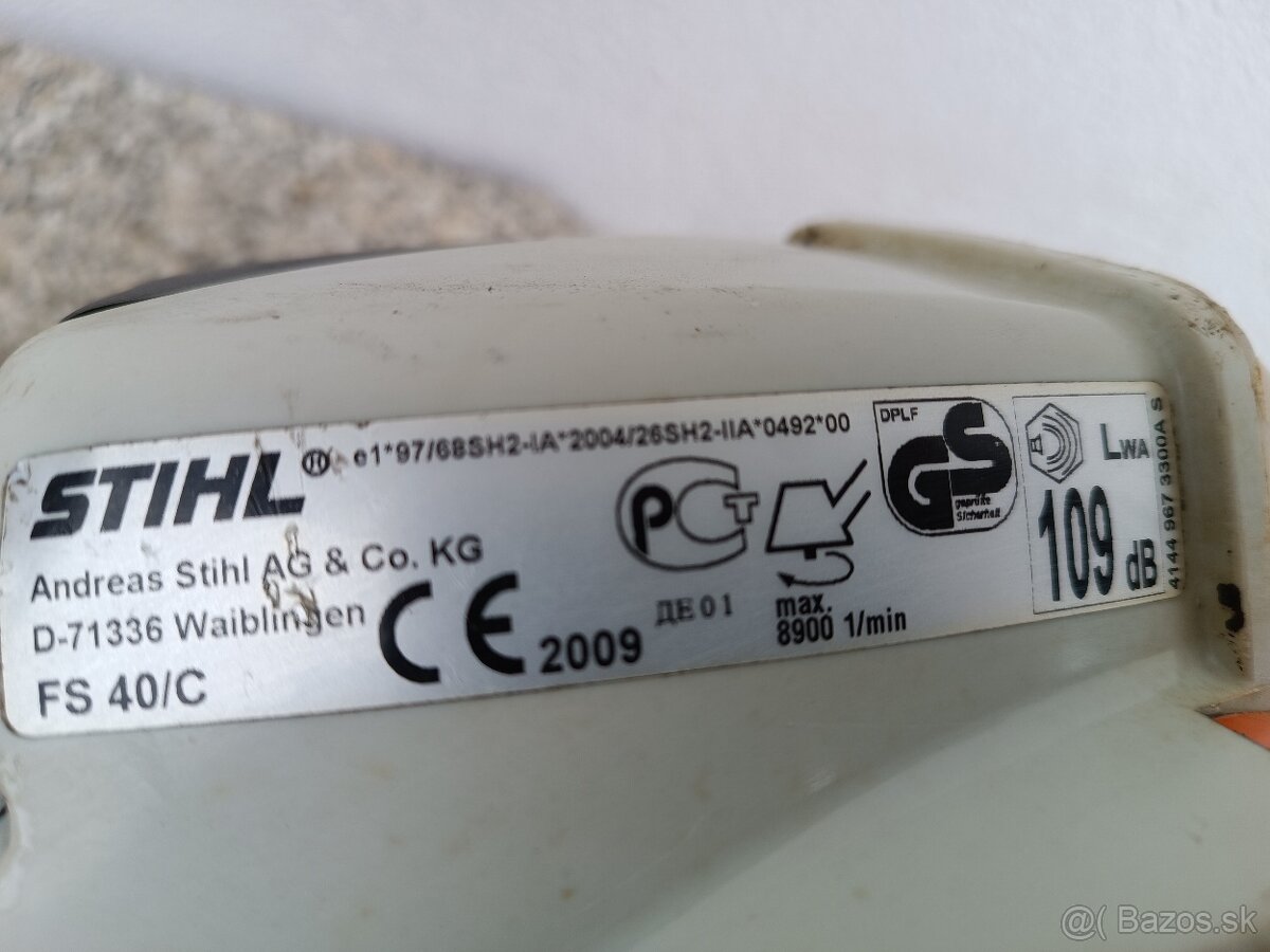 Kosačka Stihl FS 40 - 6