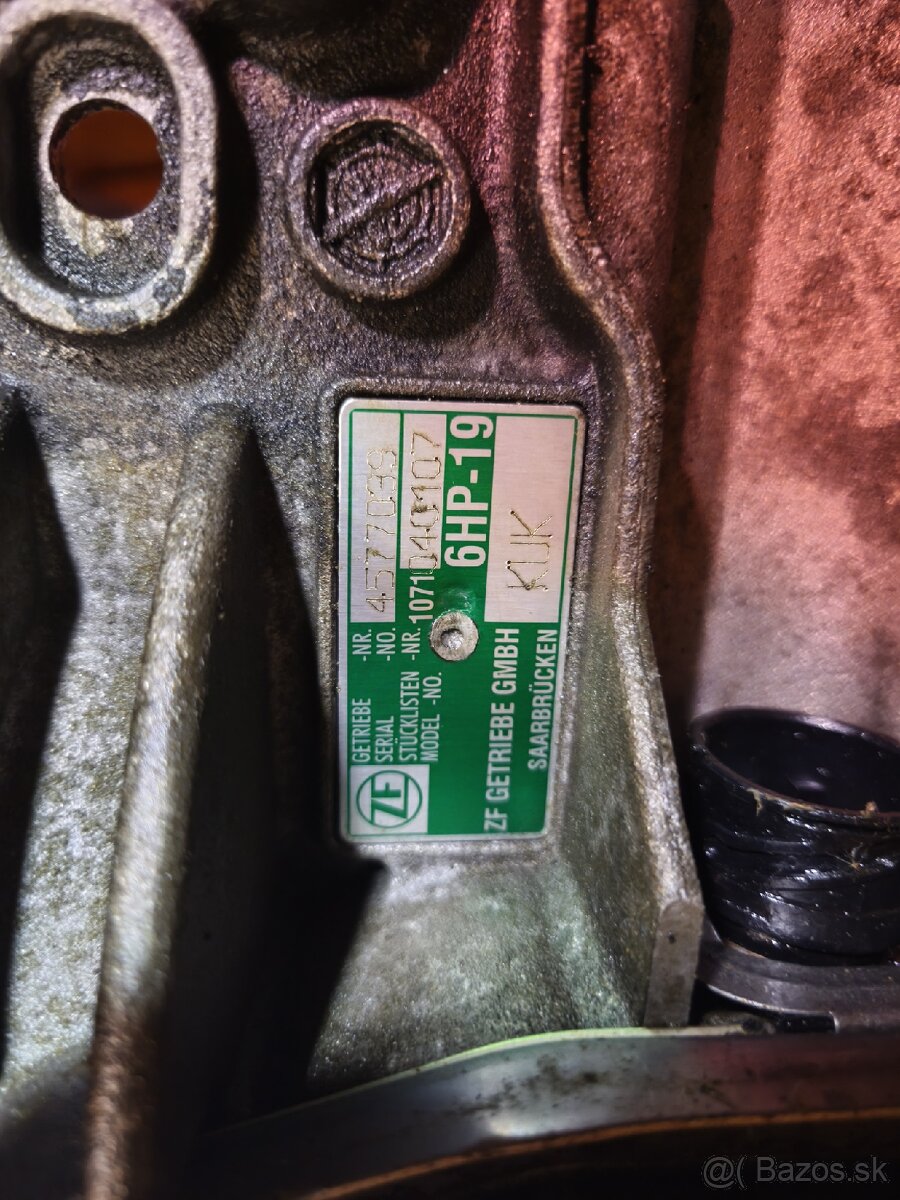Prevodovka 3.0 tdi - 6